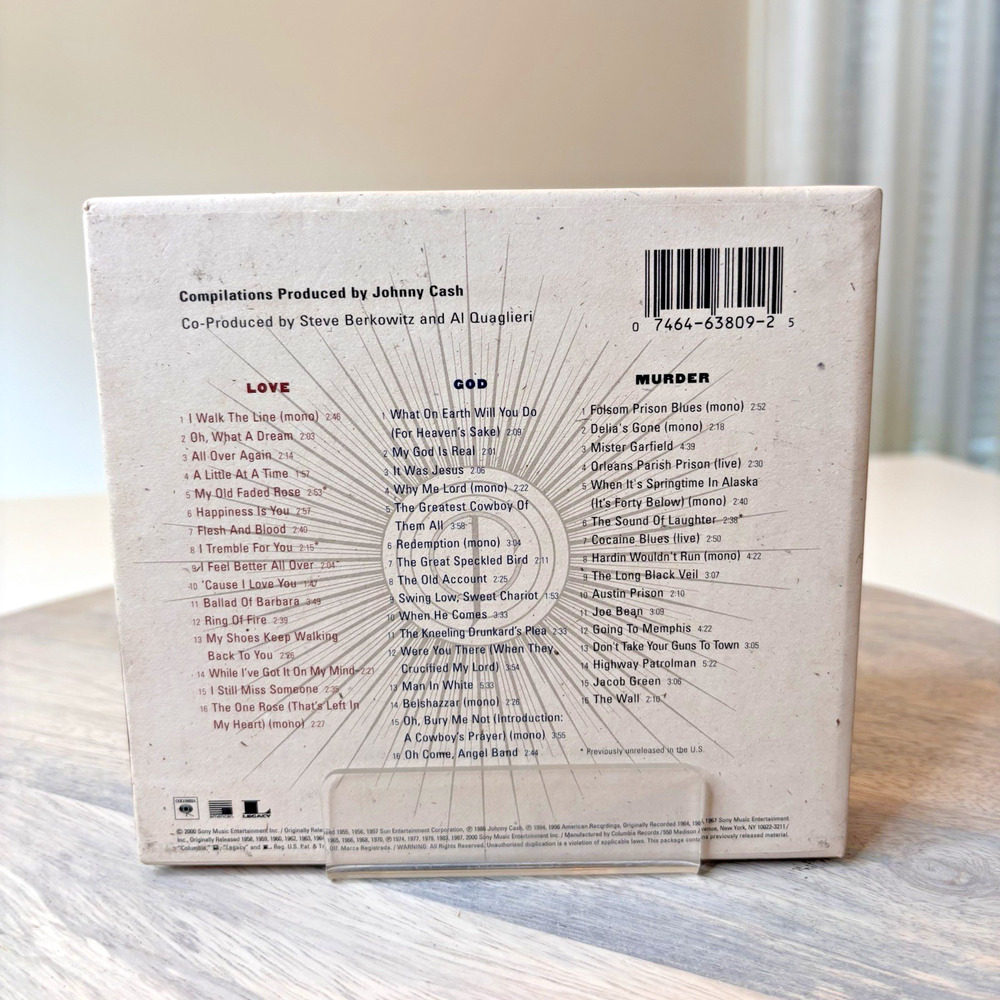 Love God Murder by Johnny Cash (CD, 2000) - Picture 2 of 4